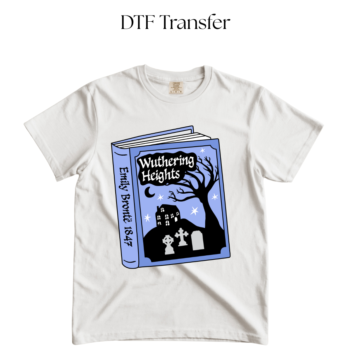 WH Blue Book DTF Transfer