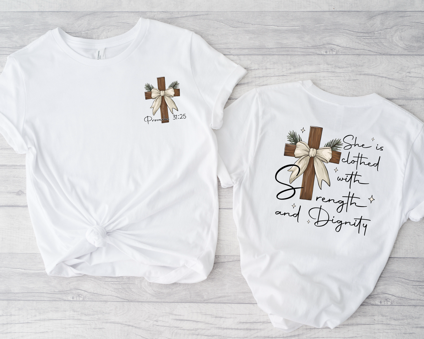 Proverbs 31:25 SET DTF