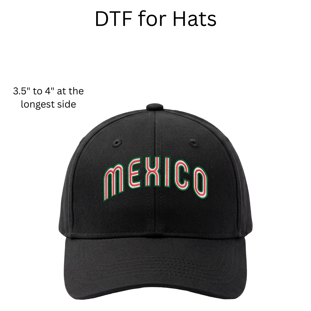Mexico Patch DTF Transfers