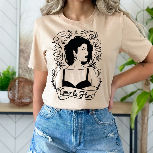 Flor DTF Transfer Single Color