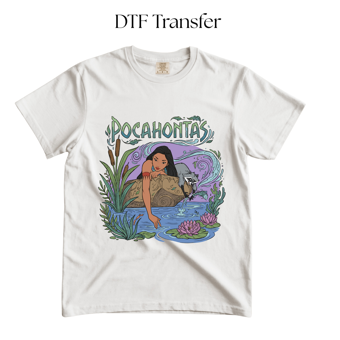 Poca Princess DTF Transfer