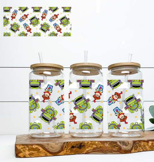 CLEARANCE Buzz Backpack UV DTF DOUBLE SIDED