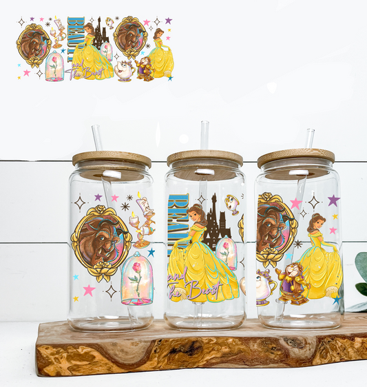 Beauty Cartoon UV DTF Wrap DOUBLE SIDED