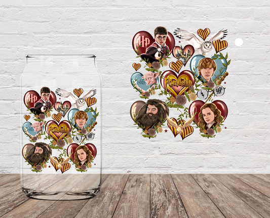 HP Friendship Heart 4" UV DTF LAST CHANCE