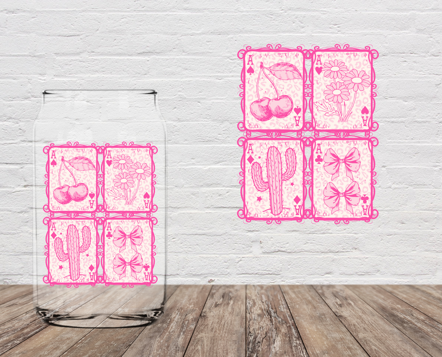 Pink Ace LAST CHANCE 4" UV