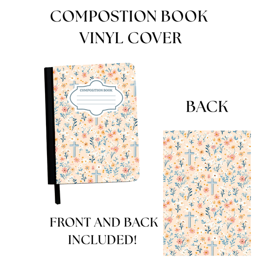 Faith Composition Notebook Vinyl Cover