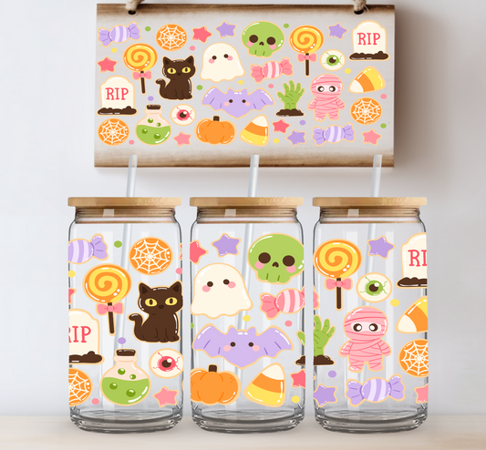 Halloween Cookies UV DTF Wrap