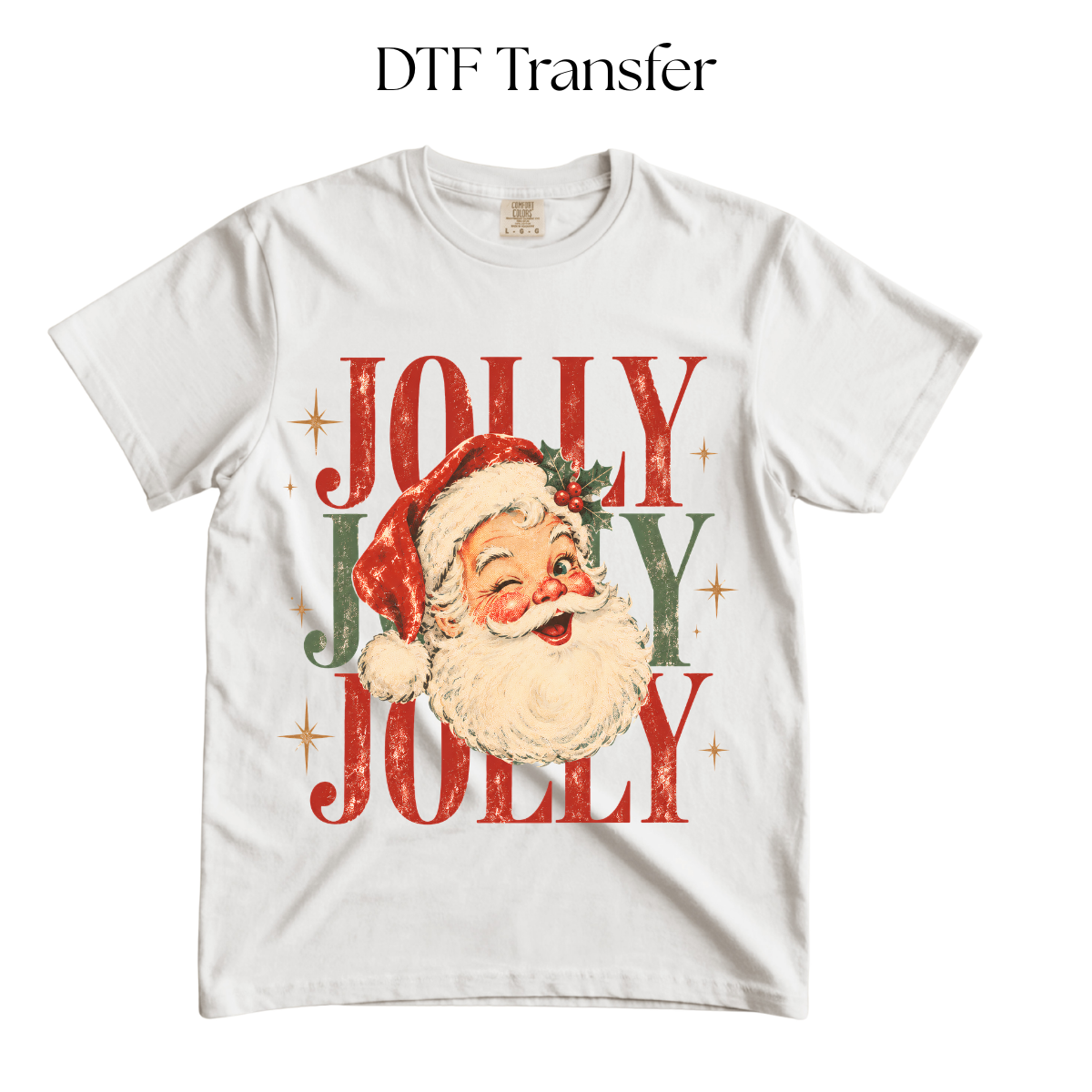 Holly Jolly DTF Transfer