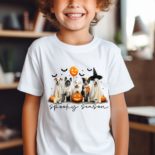 YOUTH Spooky Season Dogs DTF TRANSFER