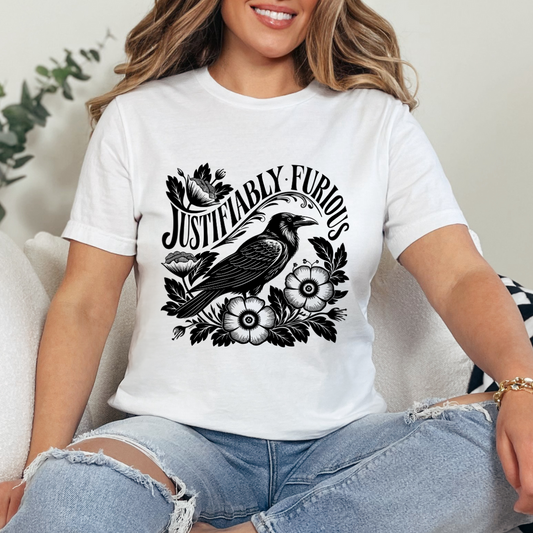 Justifiably Furious DTF Transfer