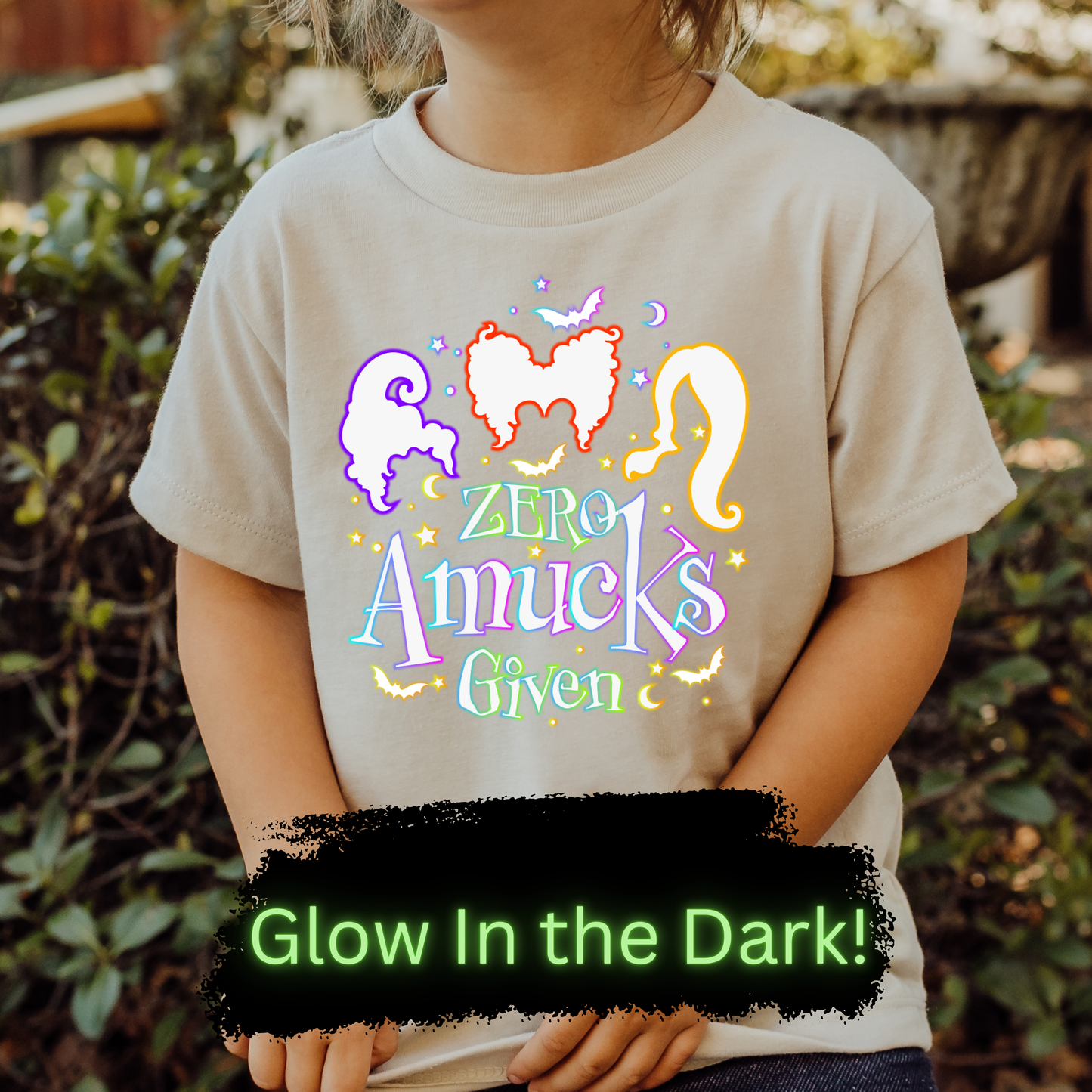 GOOD Sisters AMUK DTF Transfer GLOW IN THE DARK ADULT/YOUTH