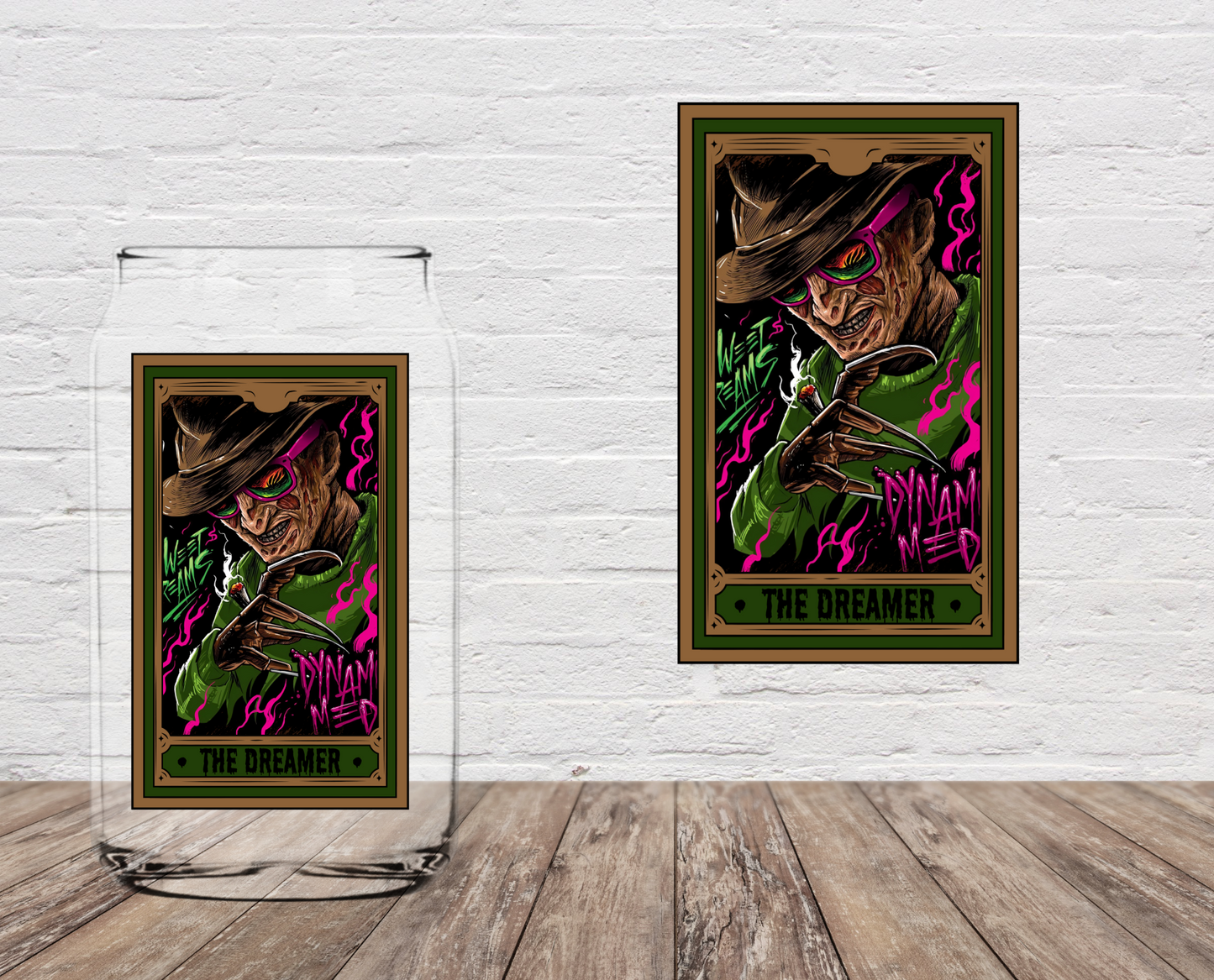 The Dreamer Tarot Card DOUBLE SIDED SEASONAL 4" UV DTF