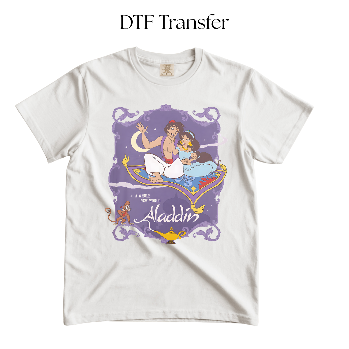Whole New World DTF Transfer