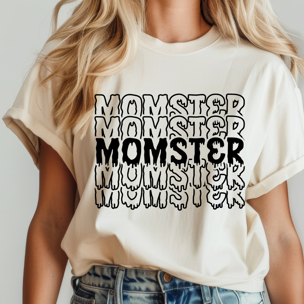 Momster Single Color DTF Transfer