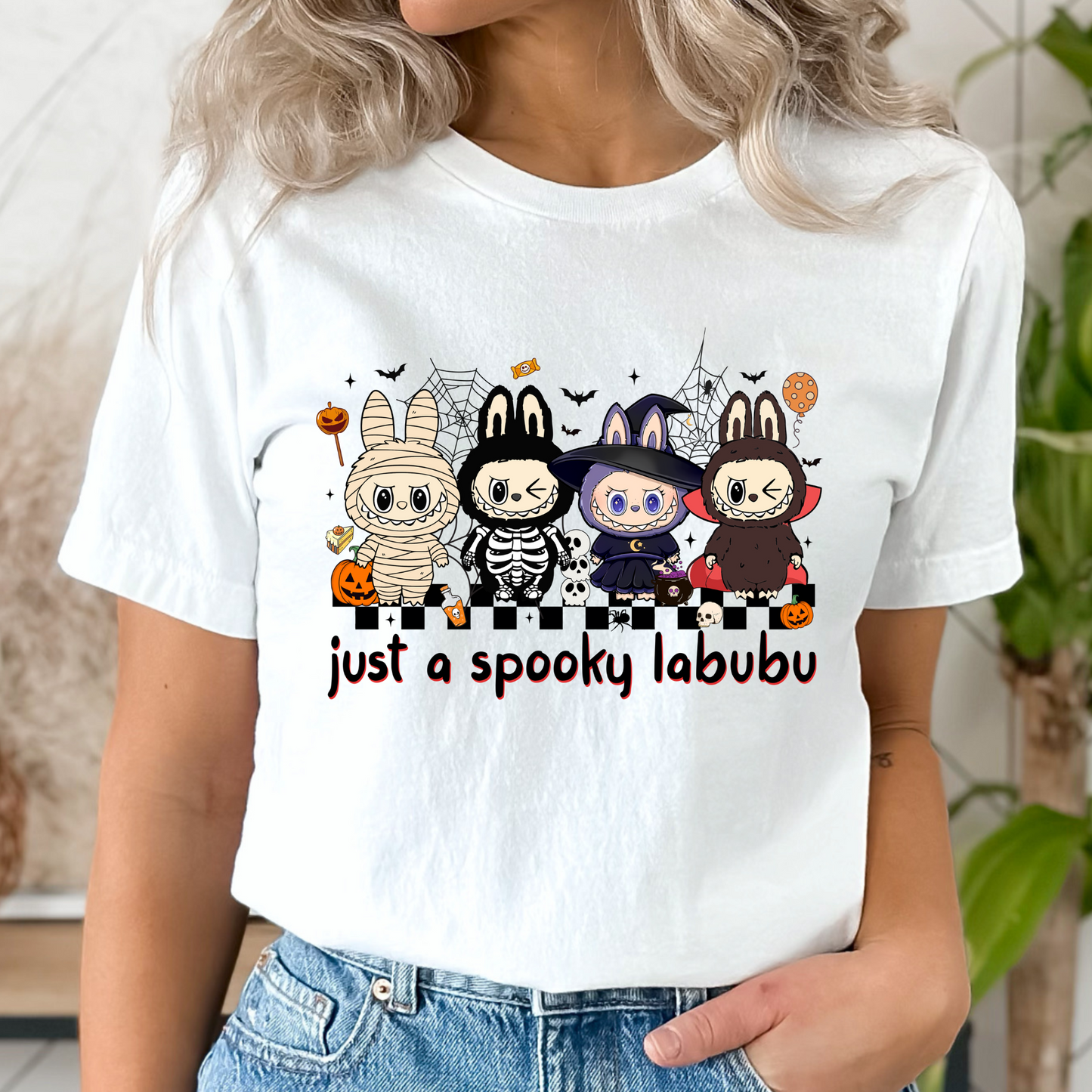 Spooky Bubu DTF Transfer