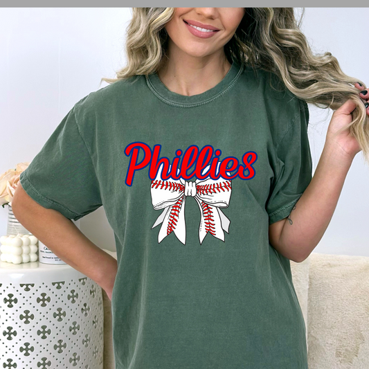 Phillies Bow DTF TRANSFER