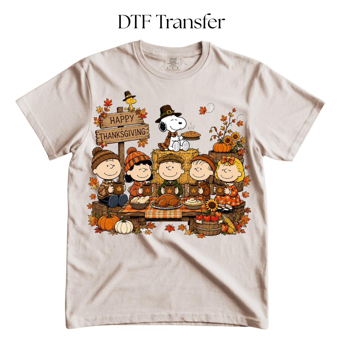 Snoop Happy Thanksgiving DTF Transfer