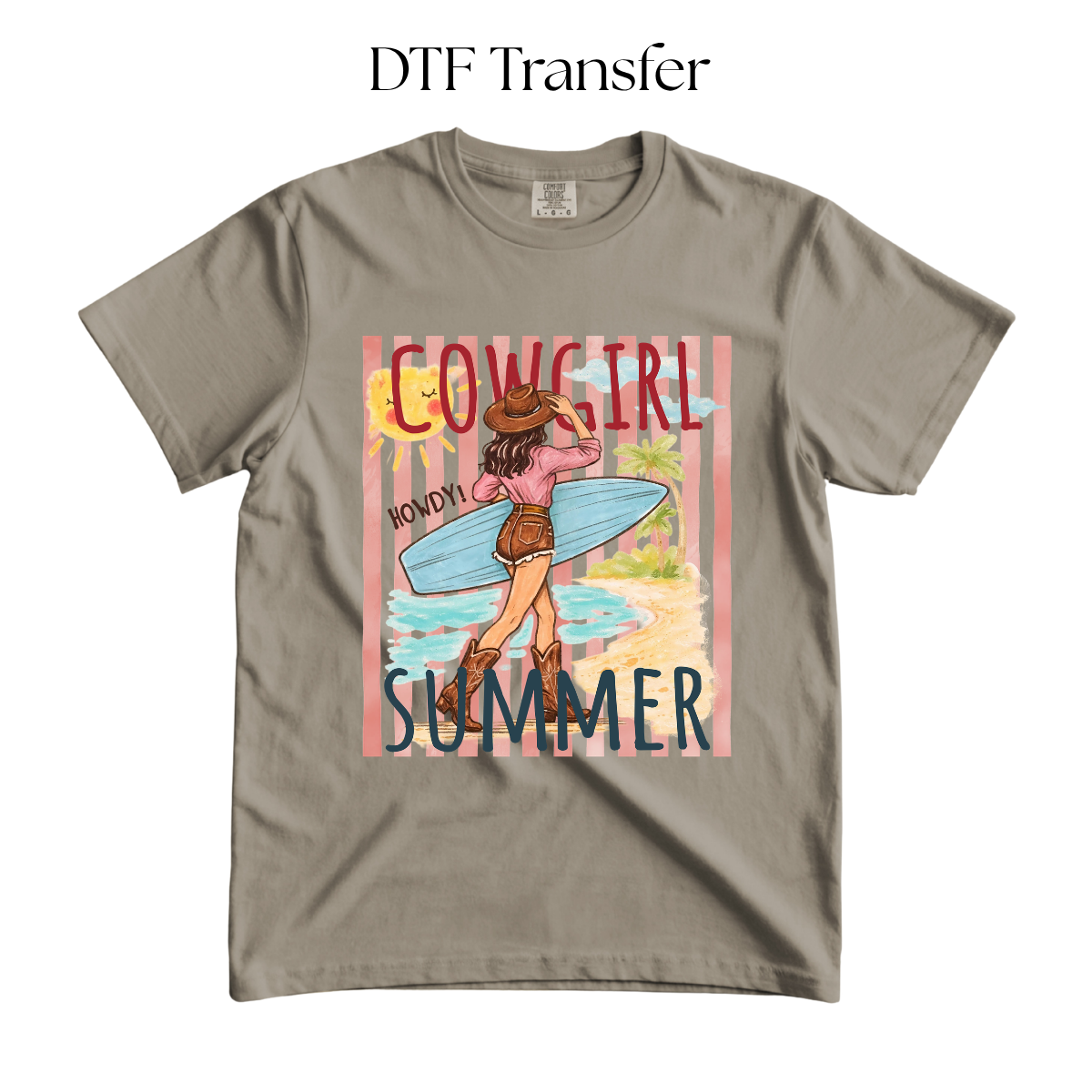 Cowgirl Summer DTF Transfer