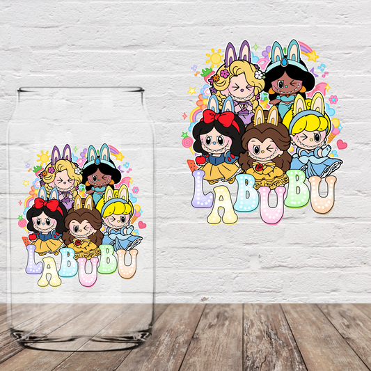 Bubu Princess 4" UV DTF