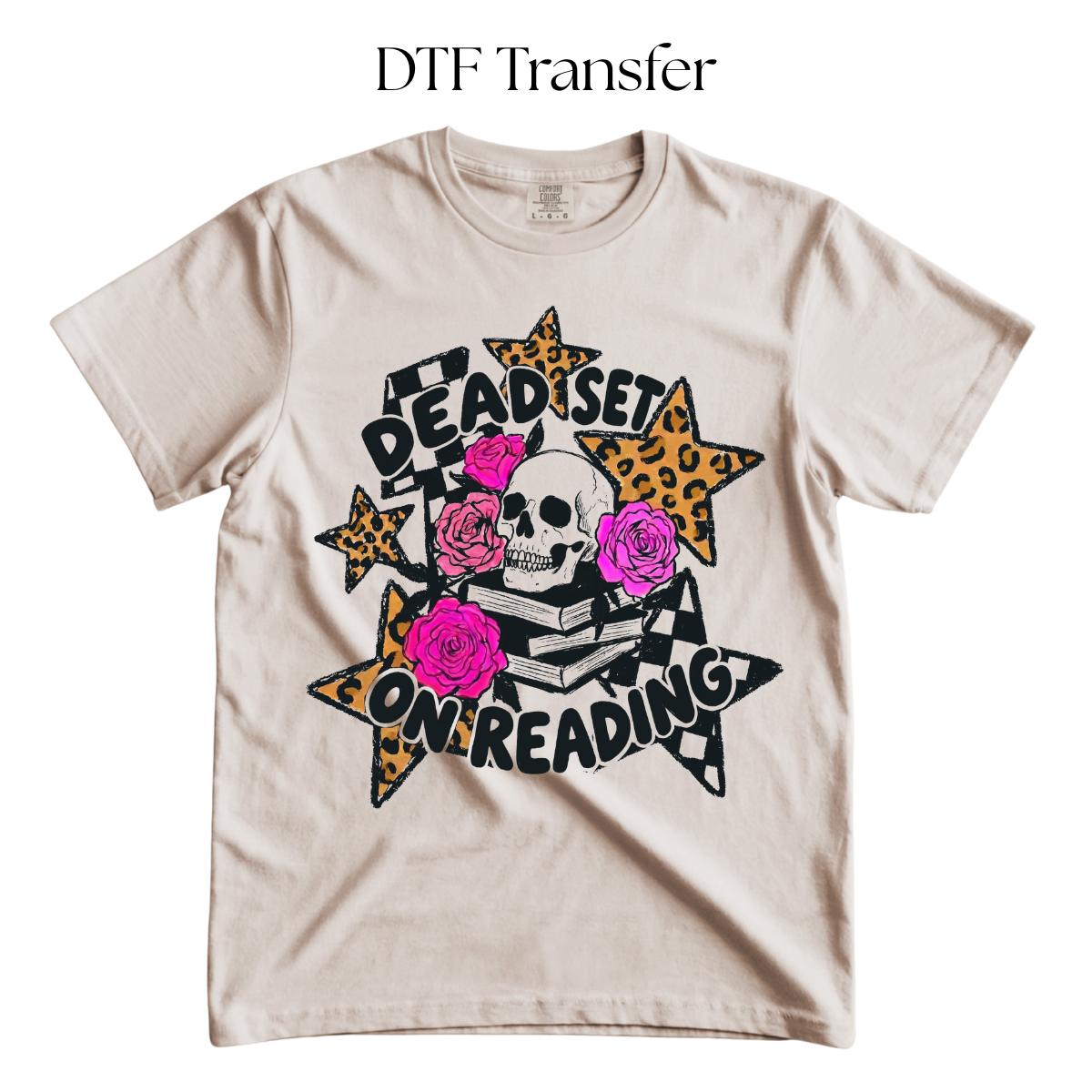 Dead Set on Reading DTF Transfer