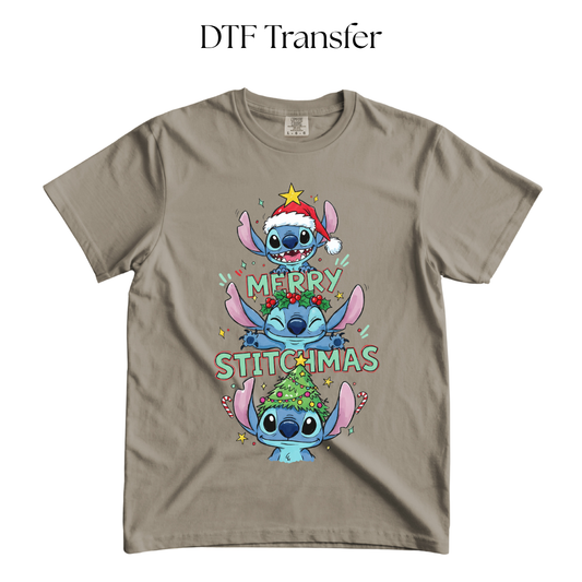 Merry Stitchmas DTF Transfer