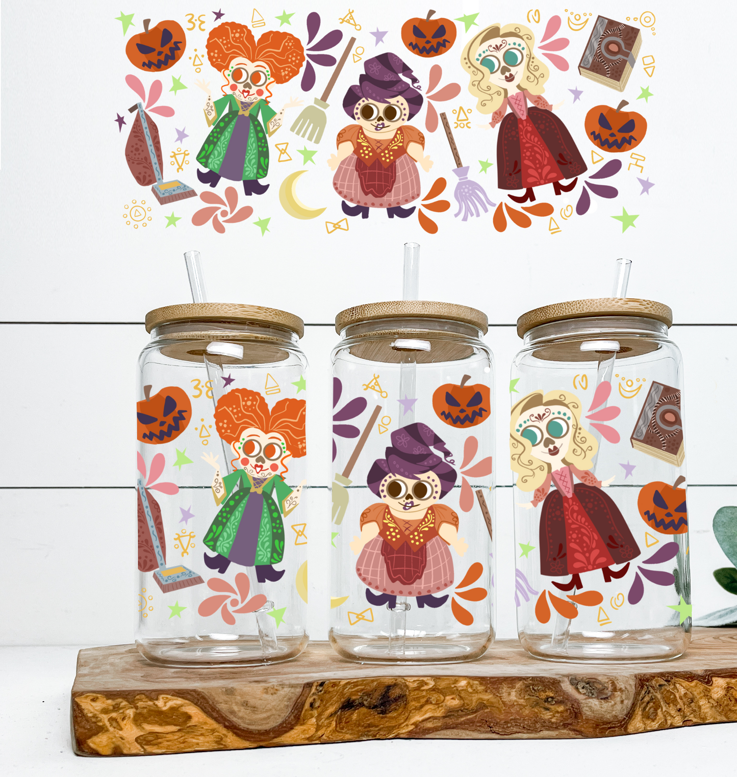 GOOD Sister Witches UV DTF DOUBLE SIDED