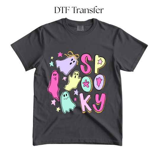 DTF Pastel Spooky Transfer