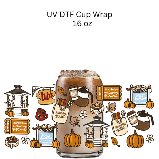 SH Autum Festival UV DTF Wrap