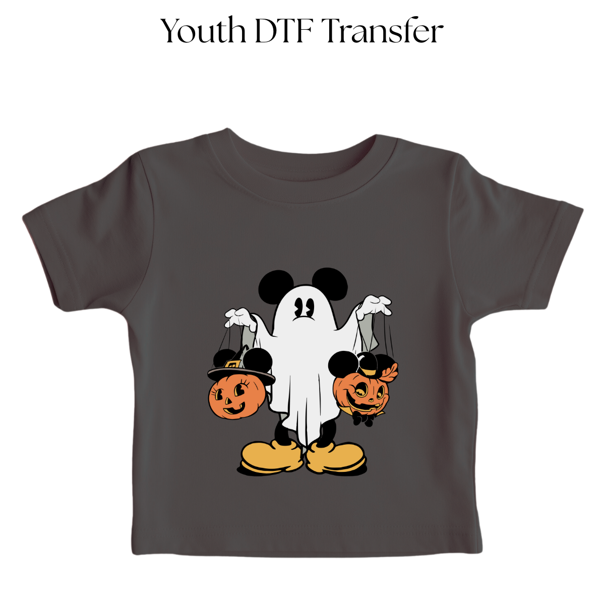 YOUTH Ghost Mouse Dtf Transfer