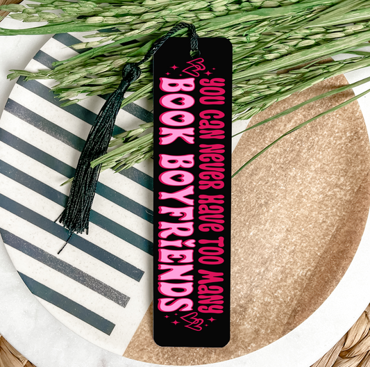 You Can Never Have Too Many Book BF's Bookmark UV DTF Transfer