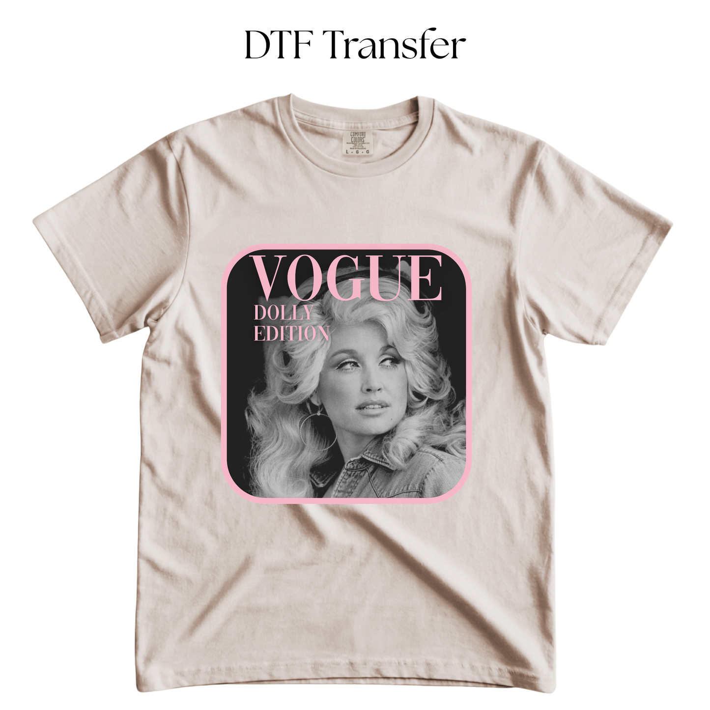 Vogue Doll DTF Transfer