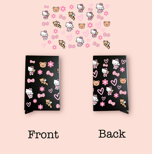 Kitty & Snuggie Card Holder Wrap UV