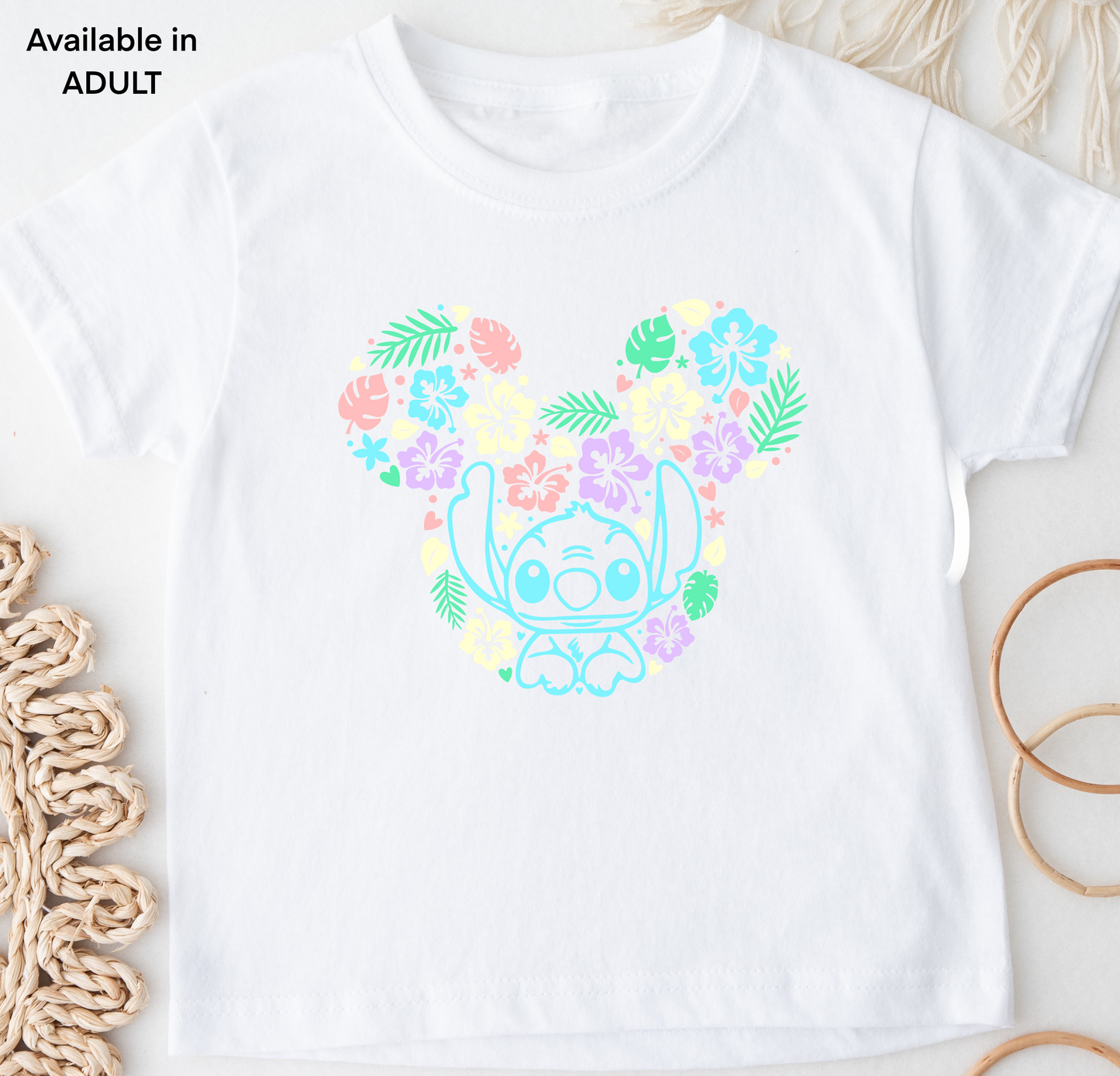 Magical Blue Monster Face DTF Transfer