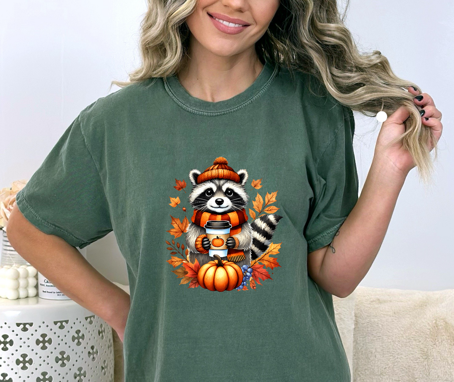 GOOD Racoon Fall DTF Transfer