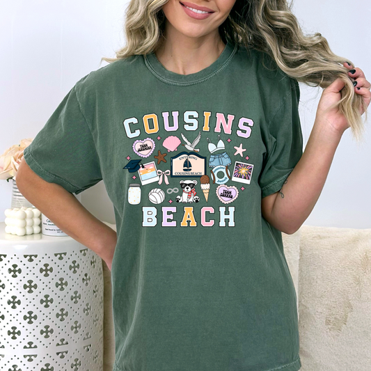 Cousins Beach DTF TRANSFER