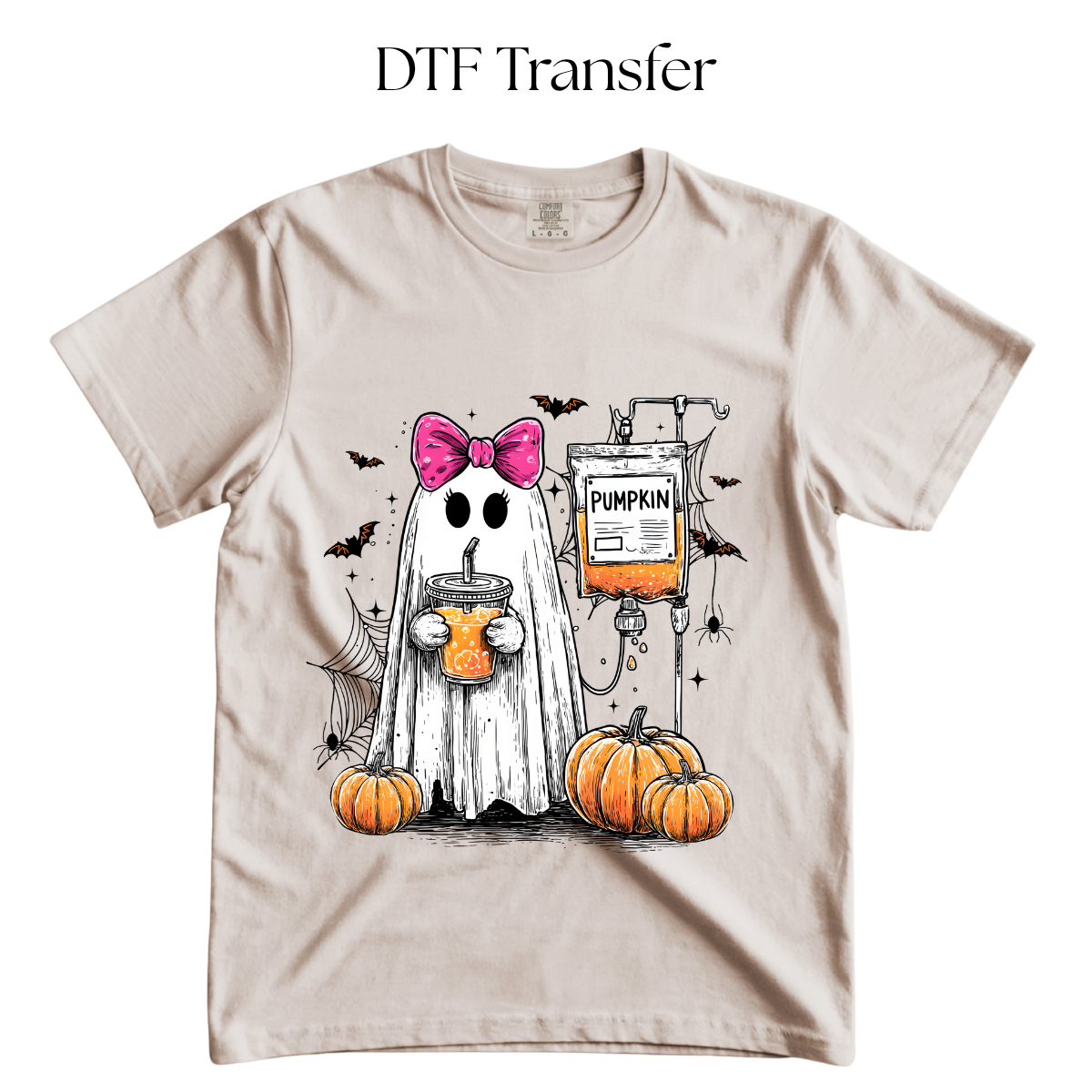 Pumpkin Juice DTF Transfer