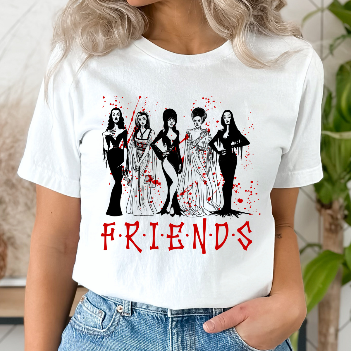 Girl Horror Friends Dtf Transfer