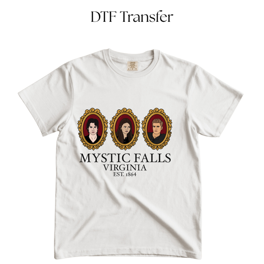 Mystic Falls, Virginia DTF Transfer