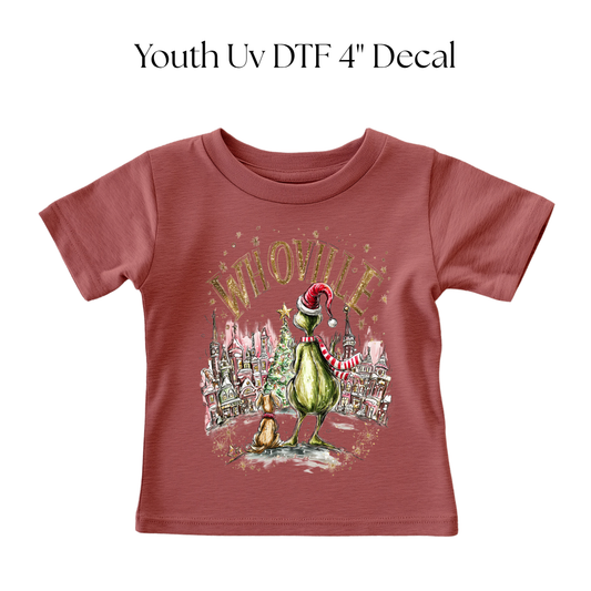 YOUTH Green Monster Who Town DTF Transfer