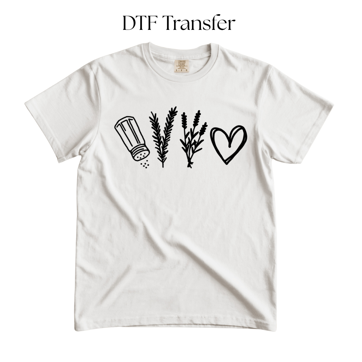 Practical Things Single Color Dtf Transfer