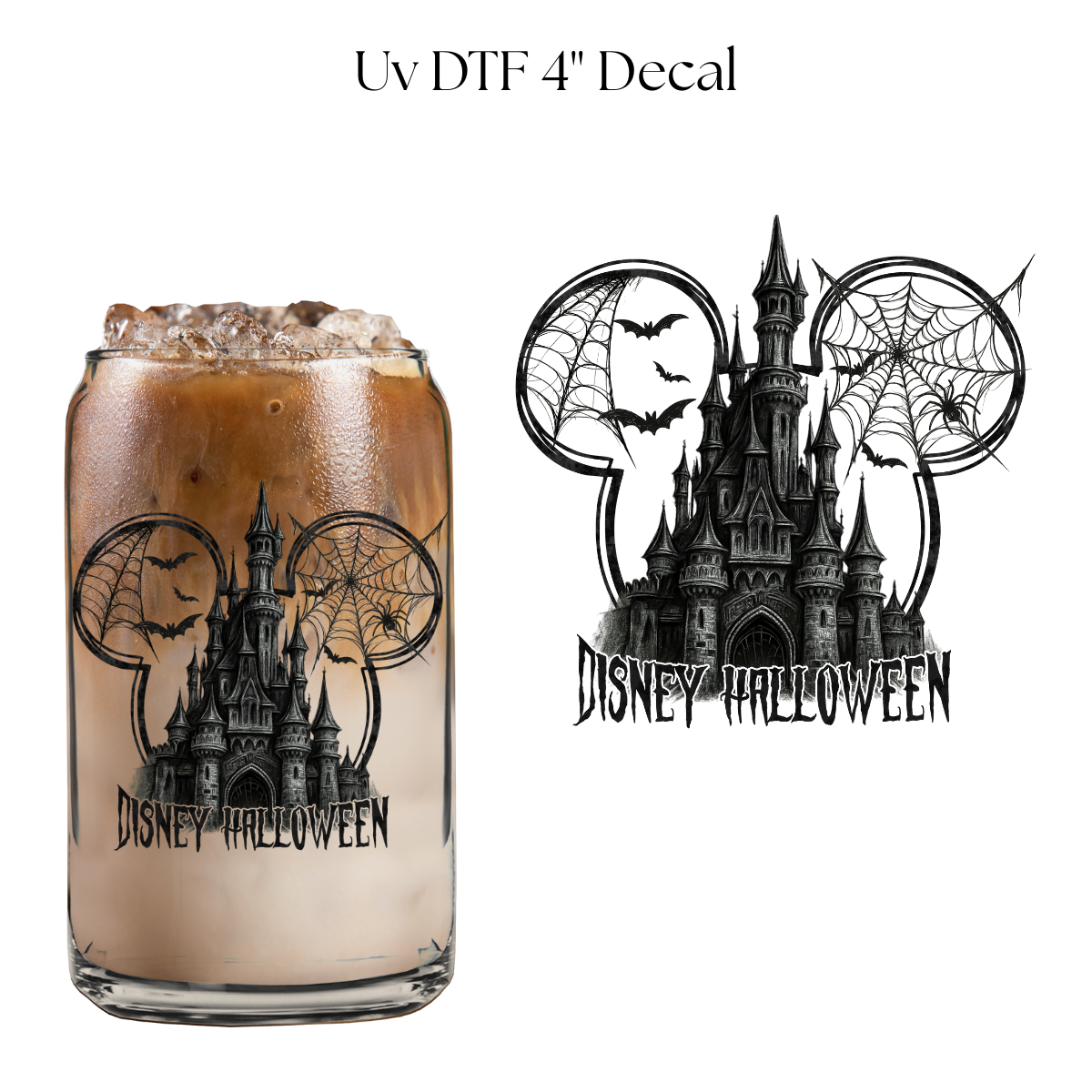 Magical Halloween 4” UV DTF Decal