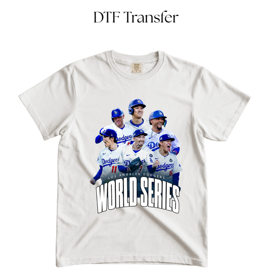 World Series Dod DTF Transfer