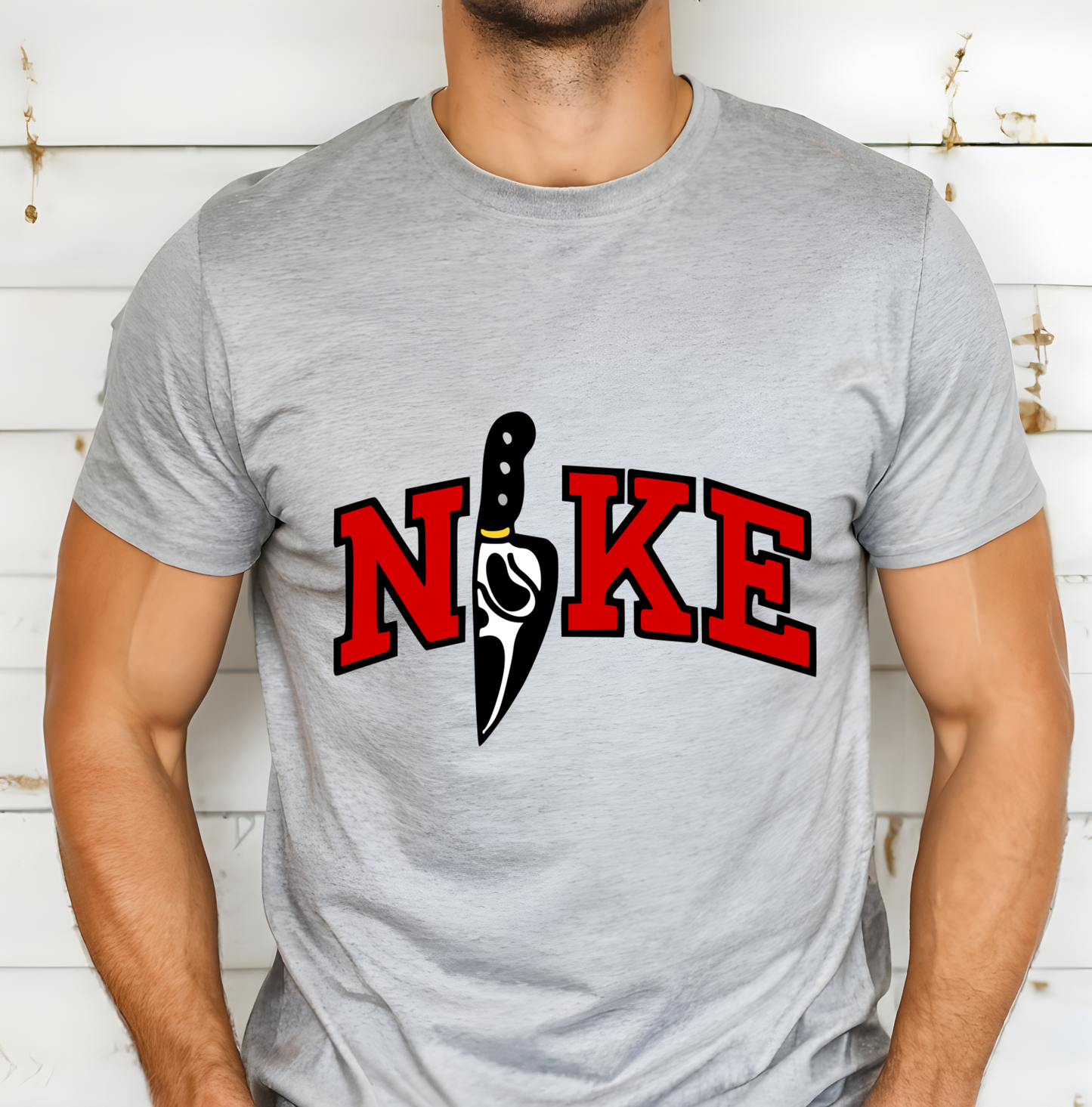 Red Checkmark Men’s Size DTF