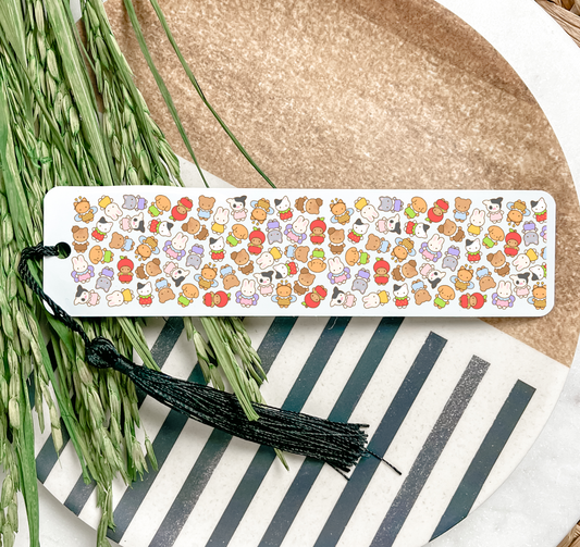 Cute Animals UV DTF Bookmark DOUBLE SIDED
