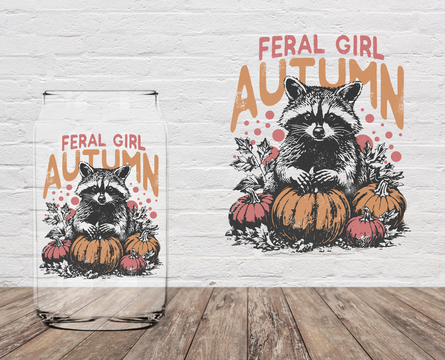 GOOD Feral Girl Autumn 4" UV DTF