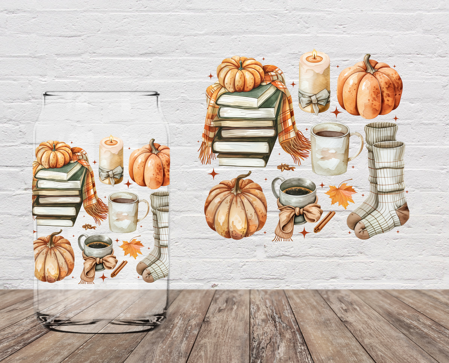 GOOD Cozy Fall Things 4" UV DTF