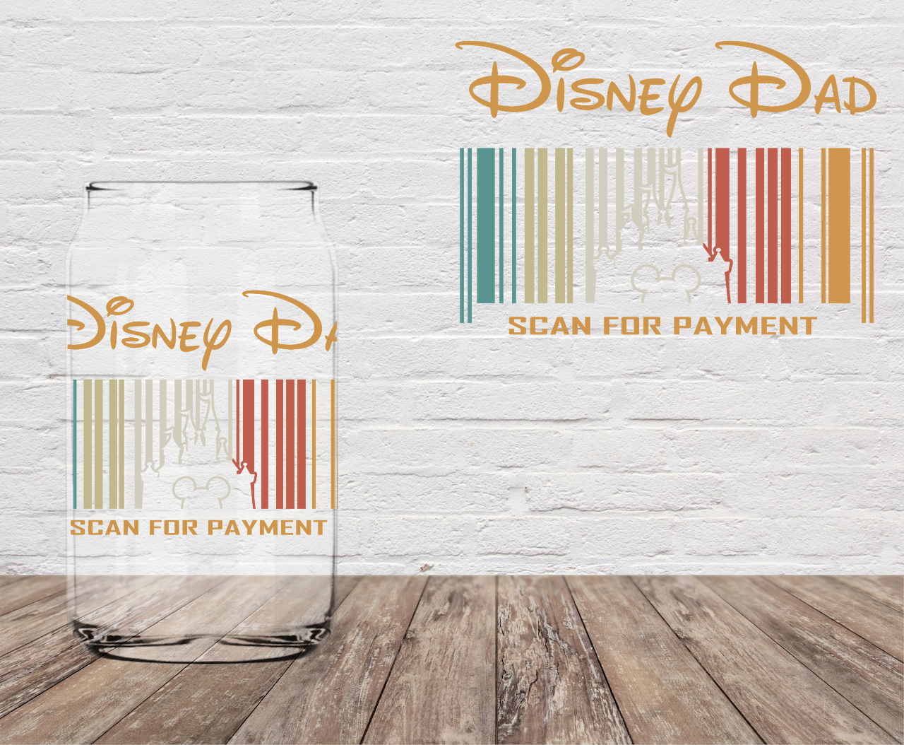 Magical Scan for Payment 4" UV DTF LAST CHANCE