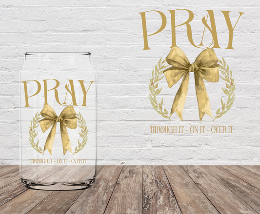 Pray Coquette 4" UV DTF