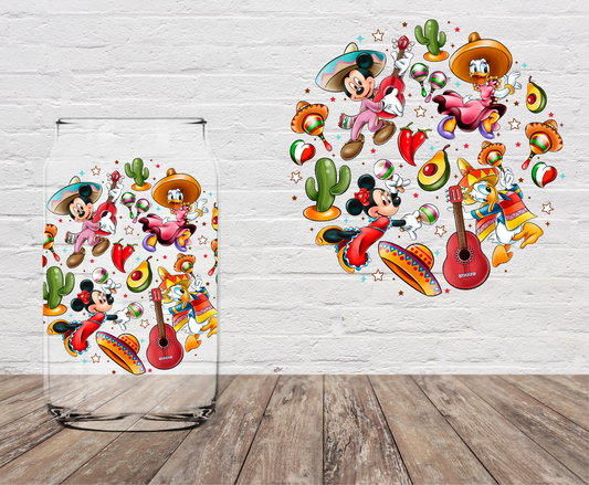 Magical Mouse Fiesta 4" UV DTF