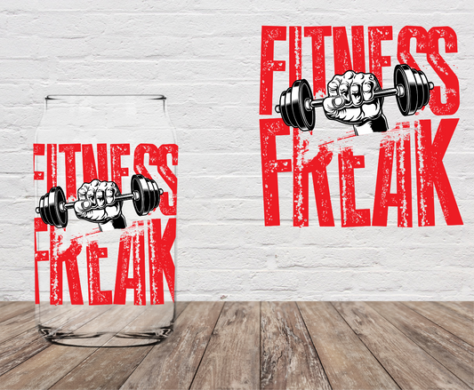Fitness Freak 4" UV DTF
